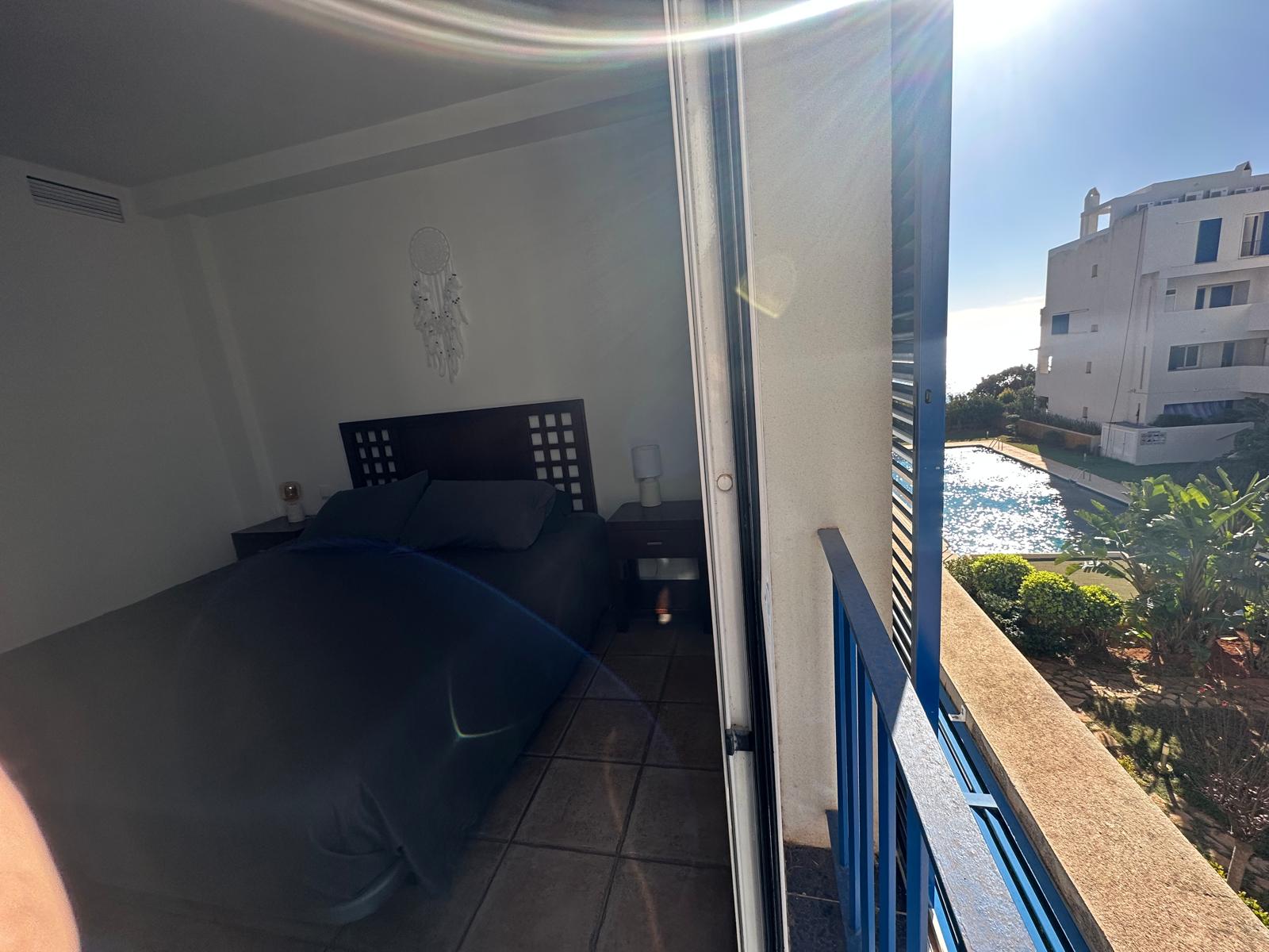 IbizaRentalMasterBedroomOceanView01 Ibiza Apartment Master Bedroom Ocean View