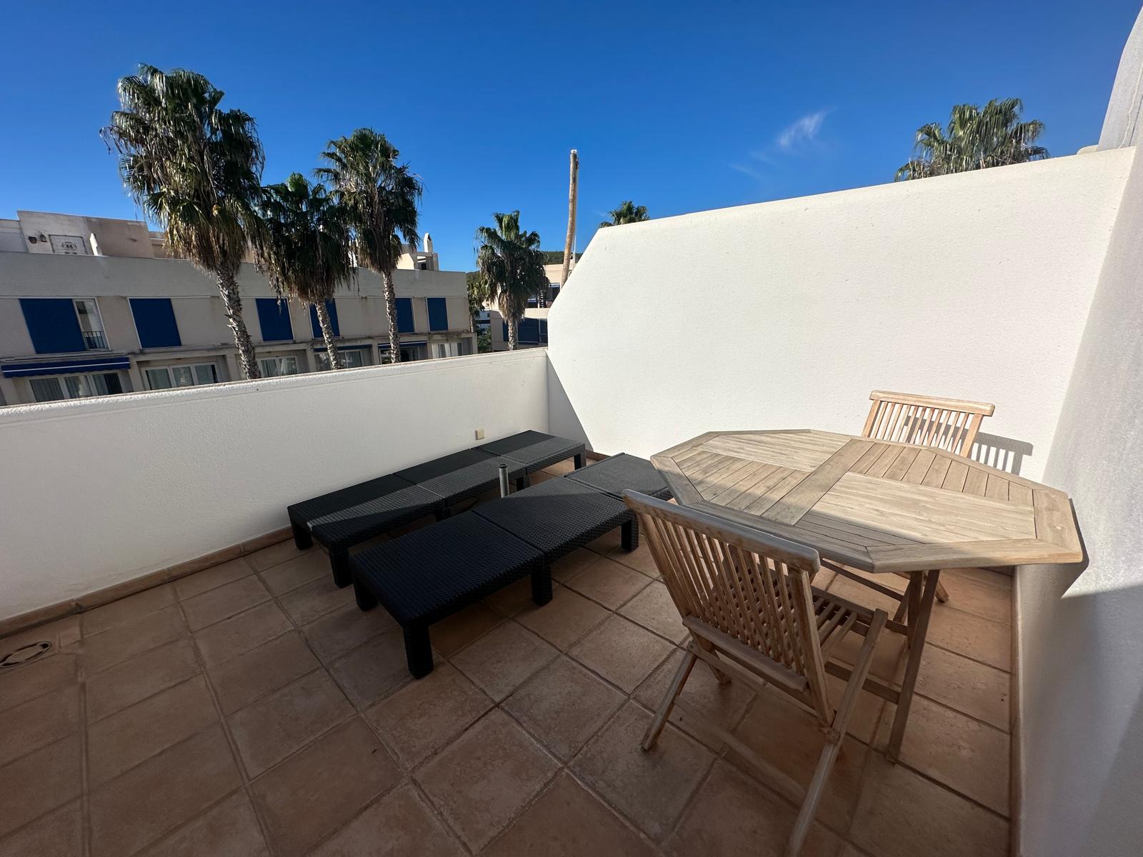 Ibiza Apartment Terrace View
